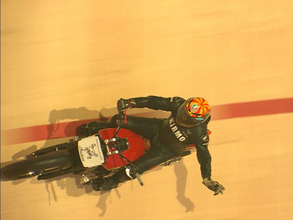 guy martin wall of death bike