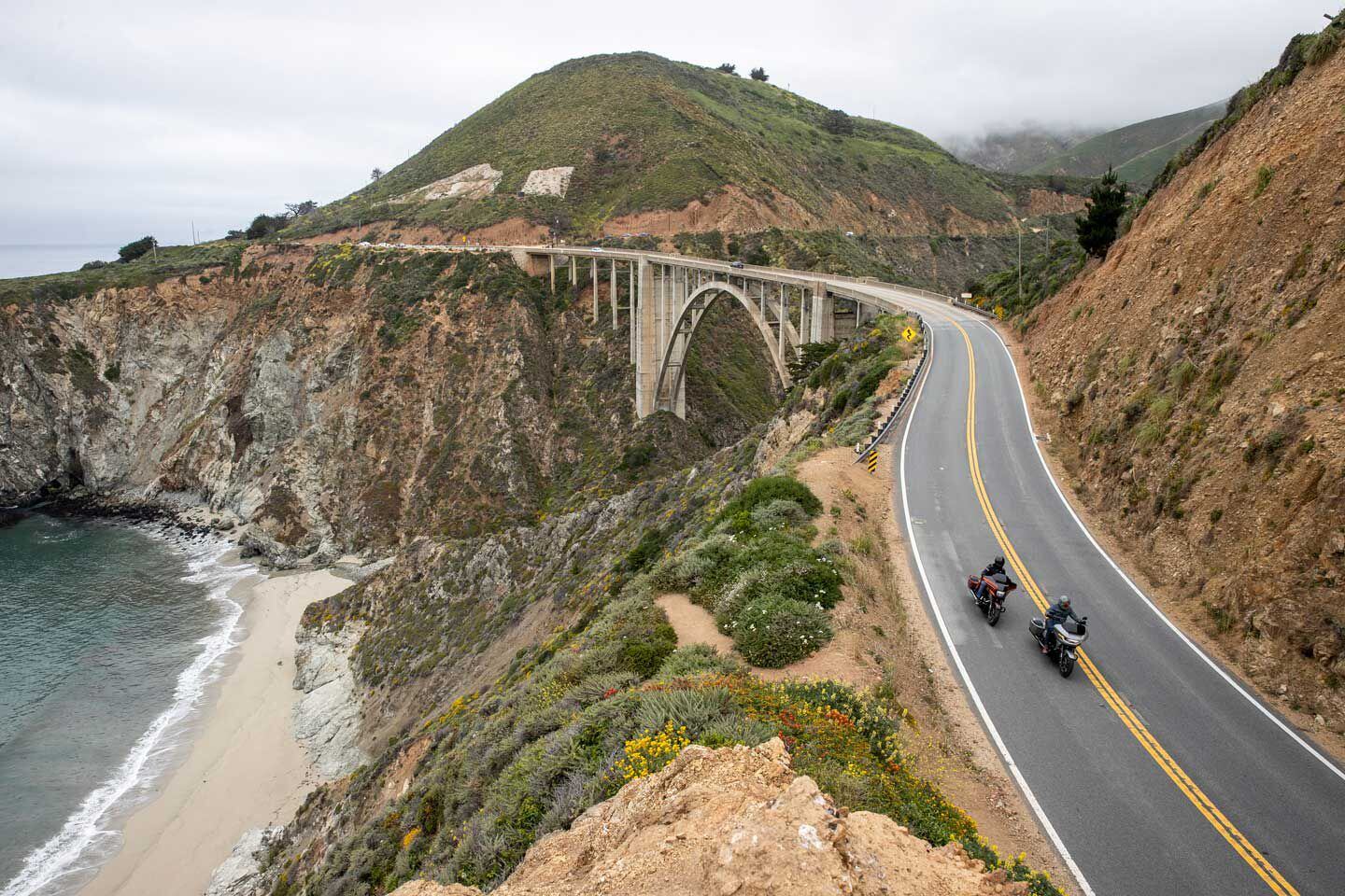 There are few roads better than California Highway 1 for testing touring cruisers.