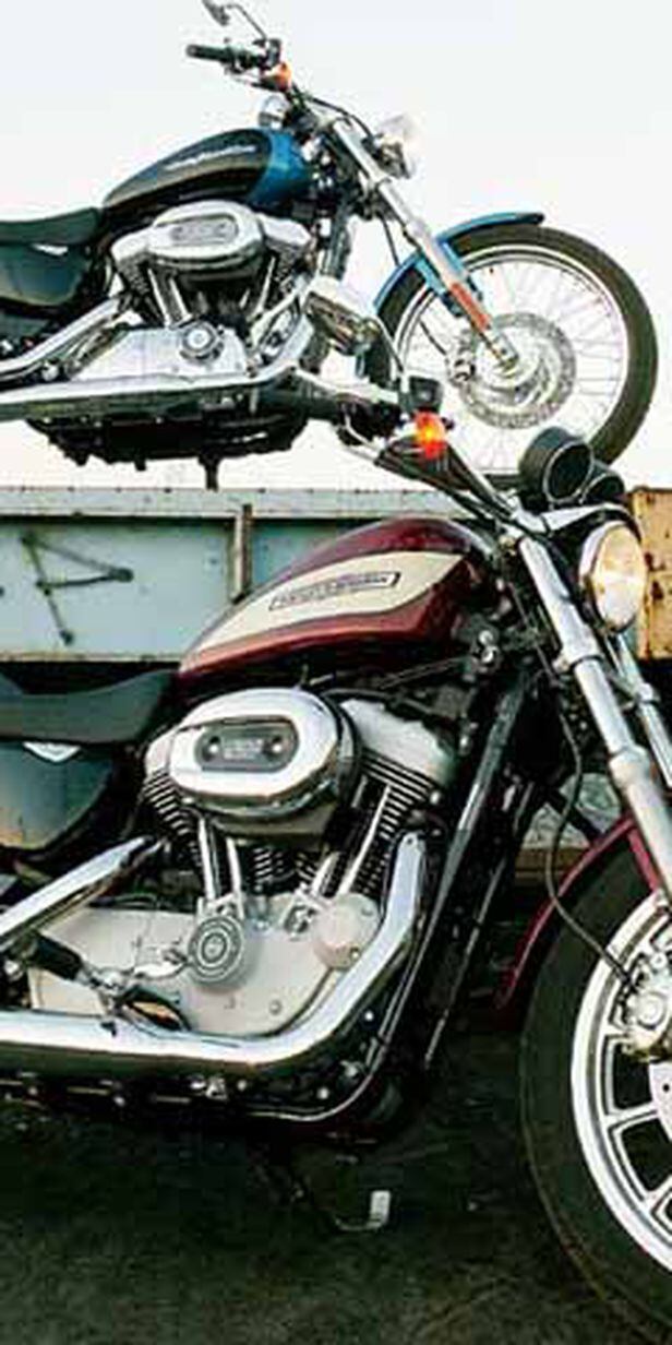 Motorcycle Road Test Harley Davidson Sportster XL 1200s Custom Roadster Motorcycle Cruiser
