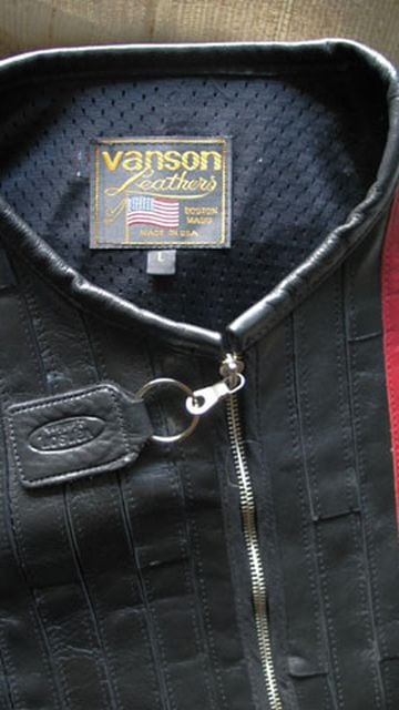 Vanson on sale leathers dealers