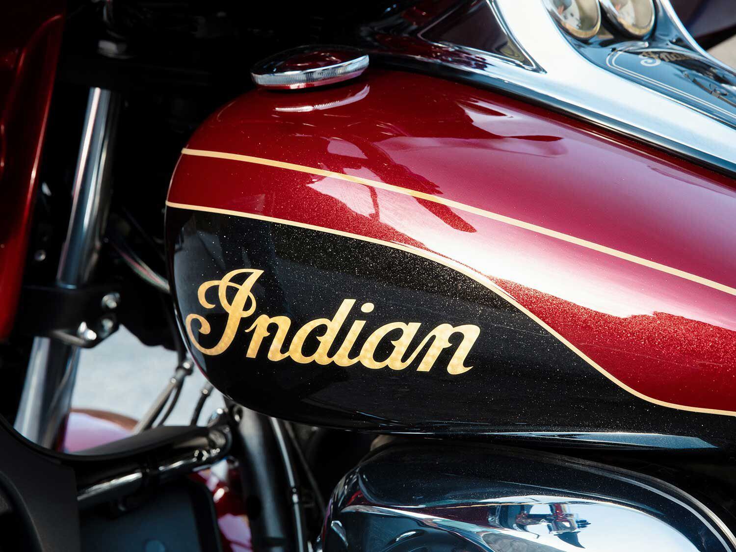 Deep, lustrous paint and 24-karat gold leaf badging, hand-finished. Any questions?