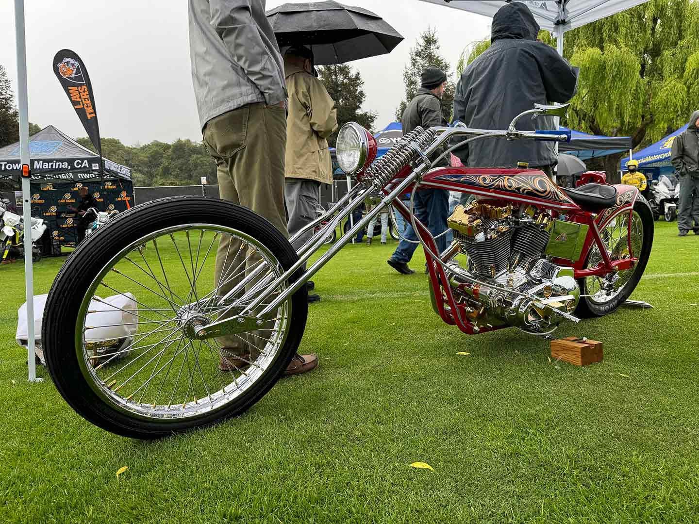 This 1980 Sportster Custom from Richard Best is an Arlen Ness restoration, which is probably why it took home the Arlen Ness Memorial Award.