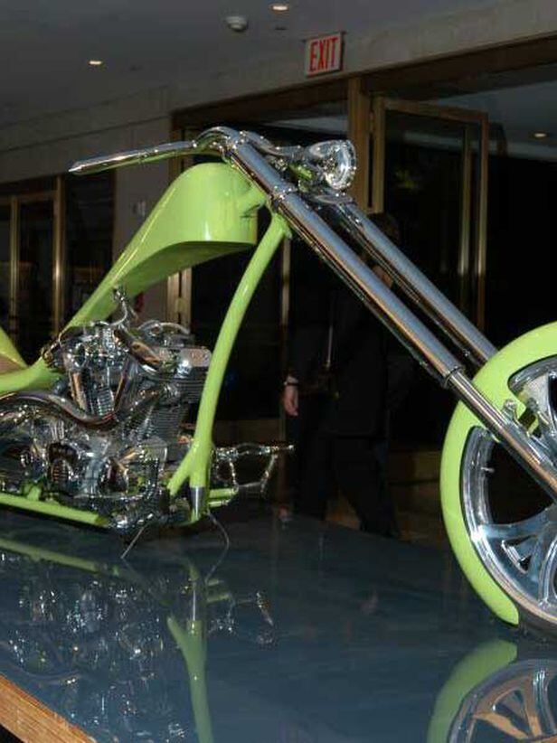 Motorcycle Show Rolls into New York's Rockefeller Center