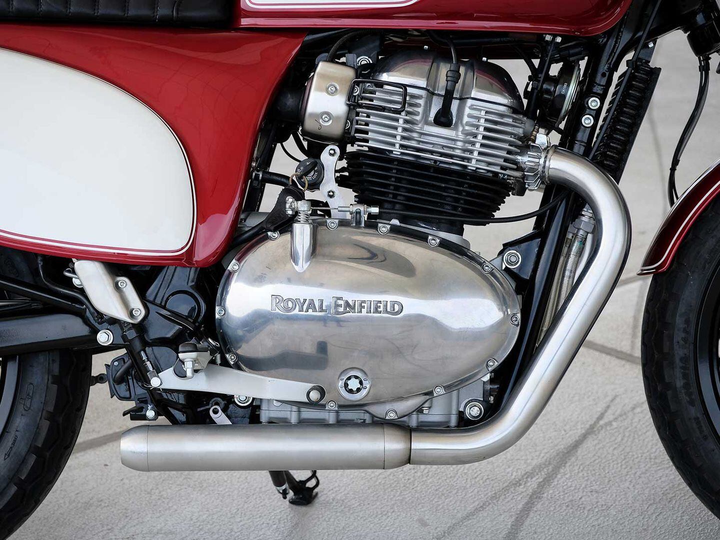 BAAK Motocyclettes Builds A Righteous Royal Enfield Custom Motorcycle Cruiser
