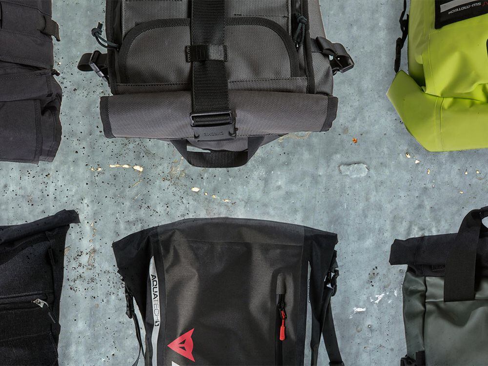 6 RollTop Backpacks Designed For Motorcycle Riding Motorcycle Cruiser
