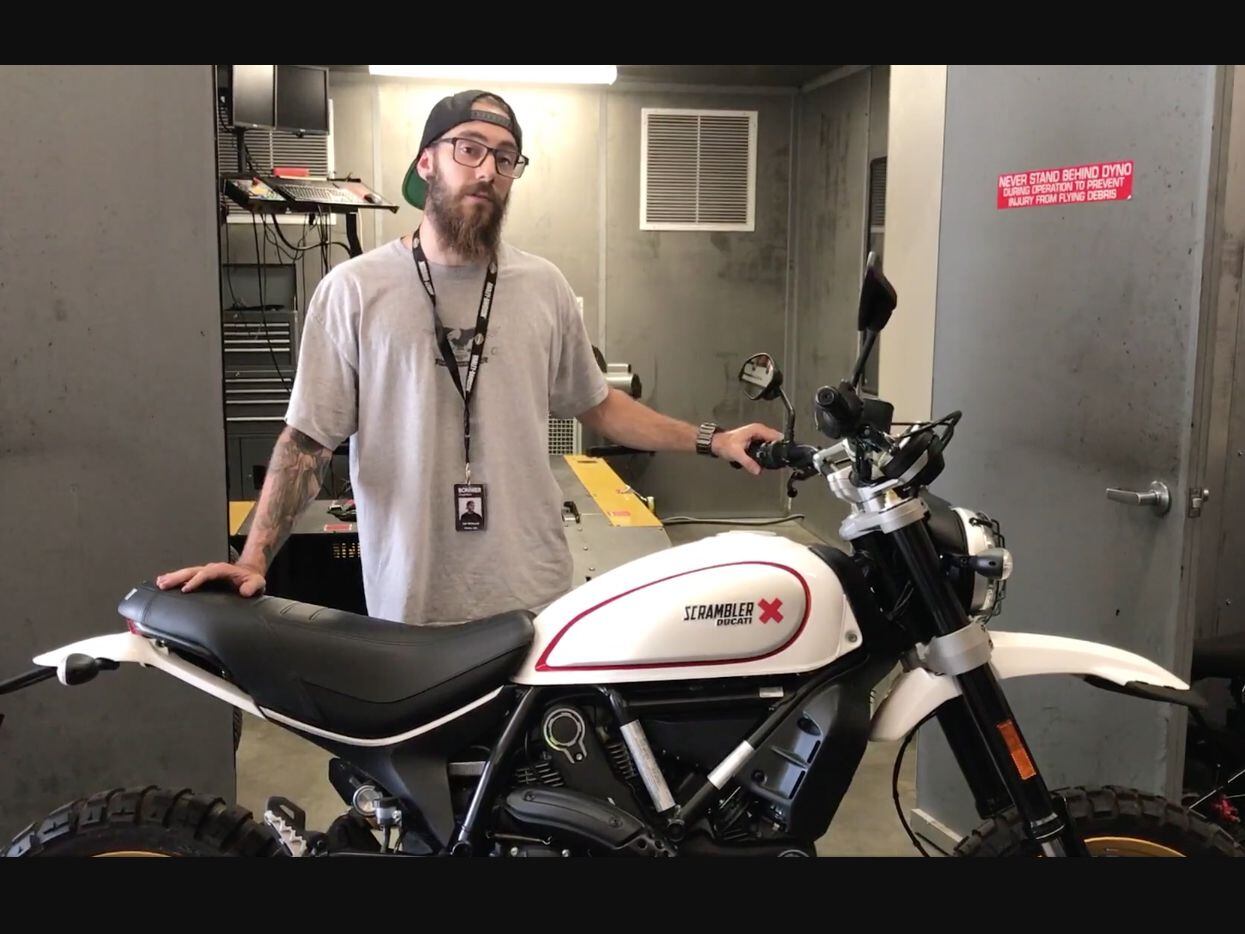 ducati scrambler dyno