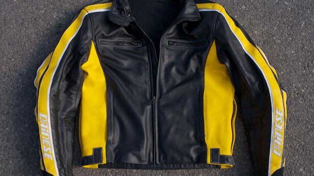 値引き交渉OK！DAINESE P. HORIZON PELLE-TEX 50 Giacca moto pelle e tessuto Dainese Horizon Nero