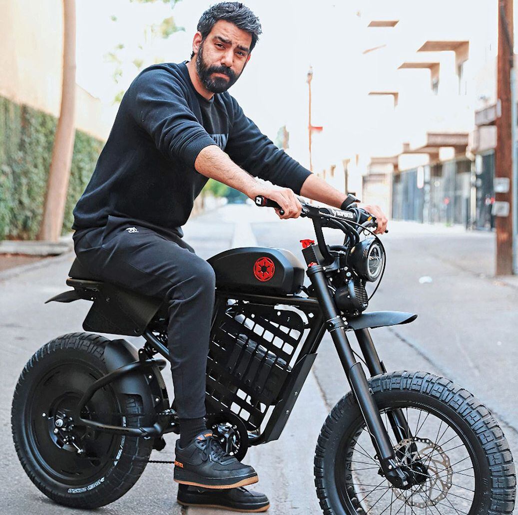 Super73 custom top parts