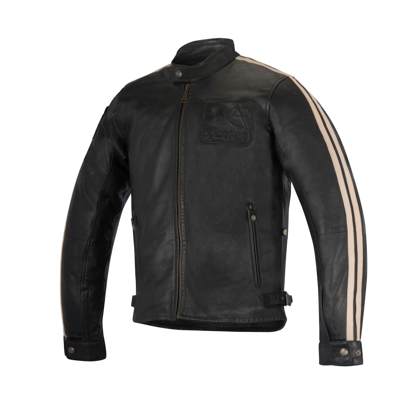 Charlie Leather Jacket from Oscar by Alpinestars Motorcycle Cruiser