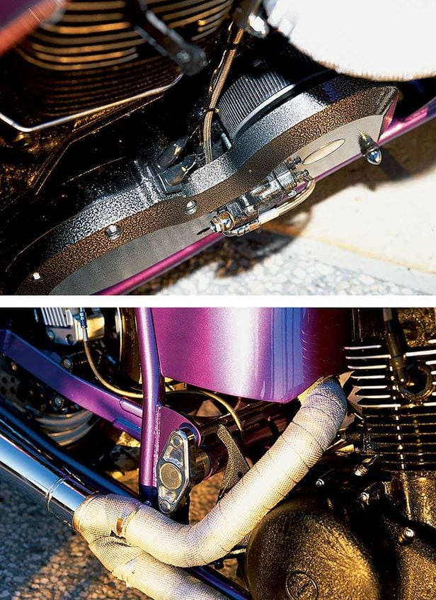 A Kawasaki Vulcan And Harley-Davidson FXR Hybrid | Motorcycle Cruiser