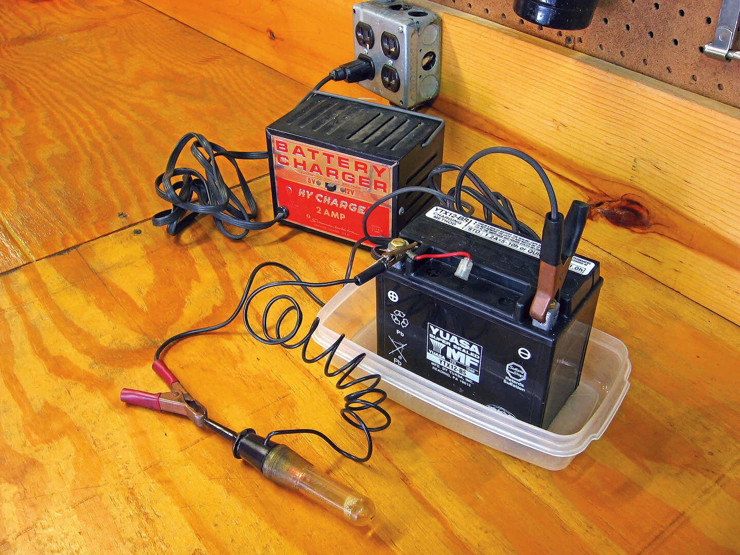 how to charge exide bike battery at home 