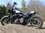 Schaeffer’s H-D custom Fat Bob, the “Dirt Chipper.”