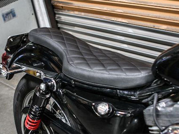 Burly Brat 2 Up Seat For H D Sportsters Motorcycle Cruiser