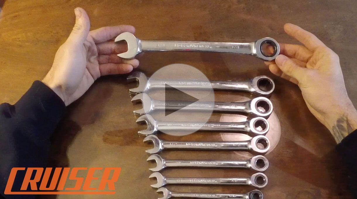 Tool of the Week Ratcheting Wrench Set Motorcycle Cruiser