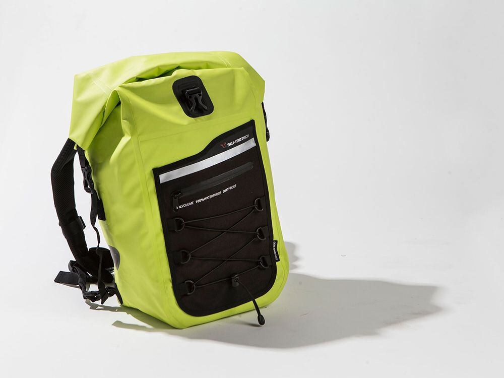 SWMotech Backpack Drybag 300 RollTop Backpack Review Motorcycle Cruiser