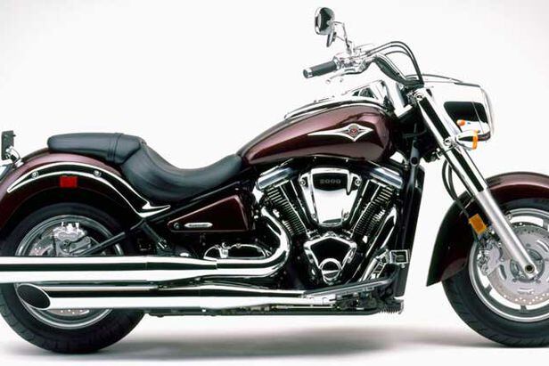 Two Liters Kawasaki s 2053cc V Twin Motorcycle Motorcycle Cruiser