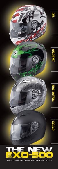 scorpion 500 helmet Chin Mount for EXO-500 Once again scorpiqn redefines the definition of value and versatility Scorpion EXO 500 Oil Helmet