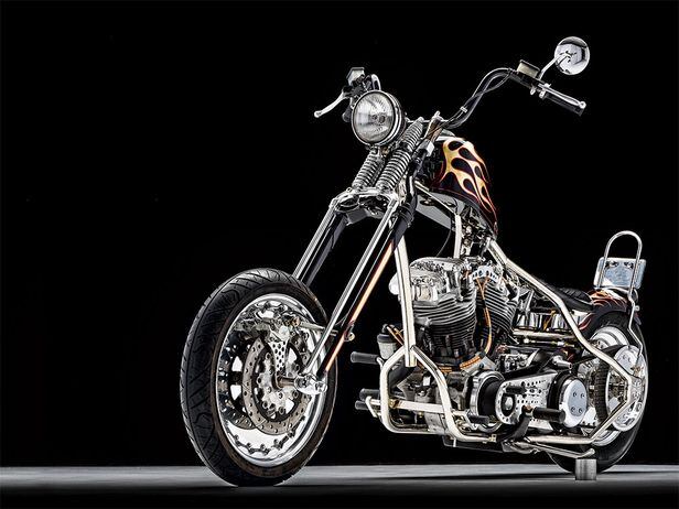 Chrome Nun Shovelhead Chopper | Motorcycle Cruiser
