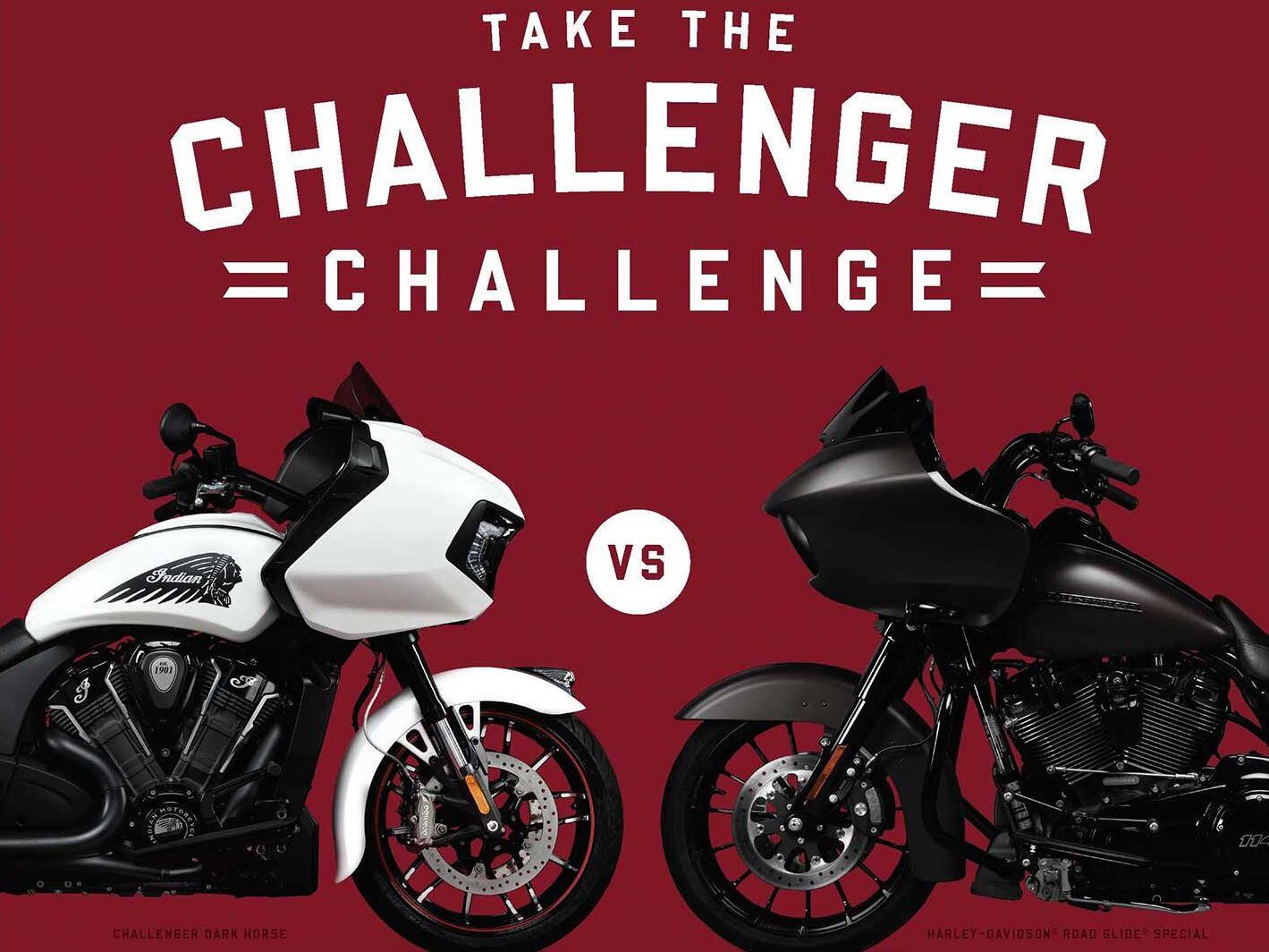Indian Motorcycle Challenges The Harley-Davidson Road Glide