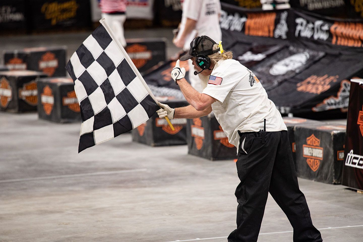 When to stop? Just go until you see checkers.
