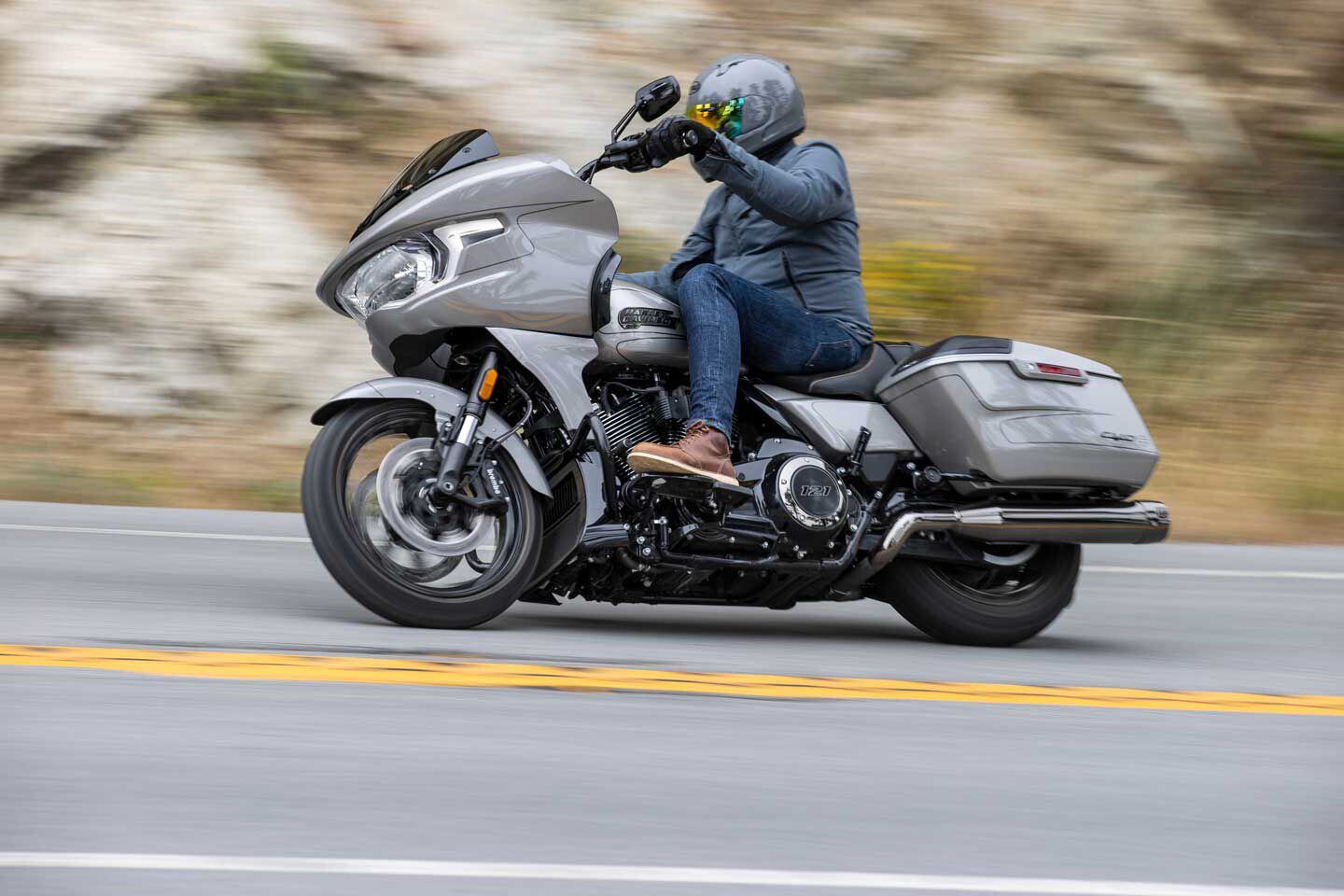 Rear suspension travel has increased 50 percent—from 2 inches to 3.