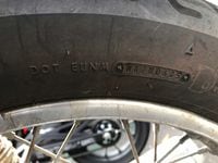 Date codes on this tire show that it was made in the second week of February, 2005.