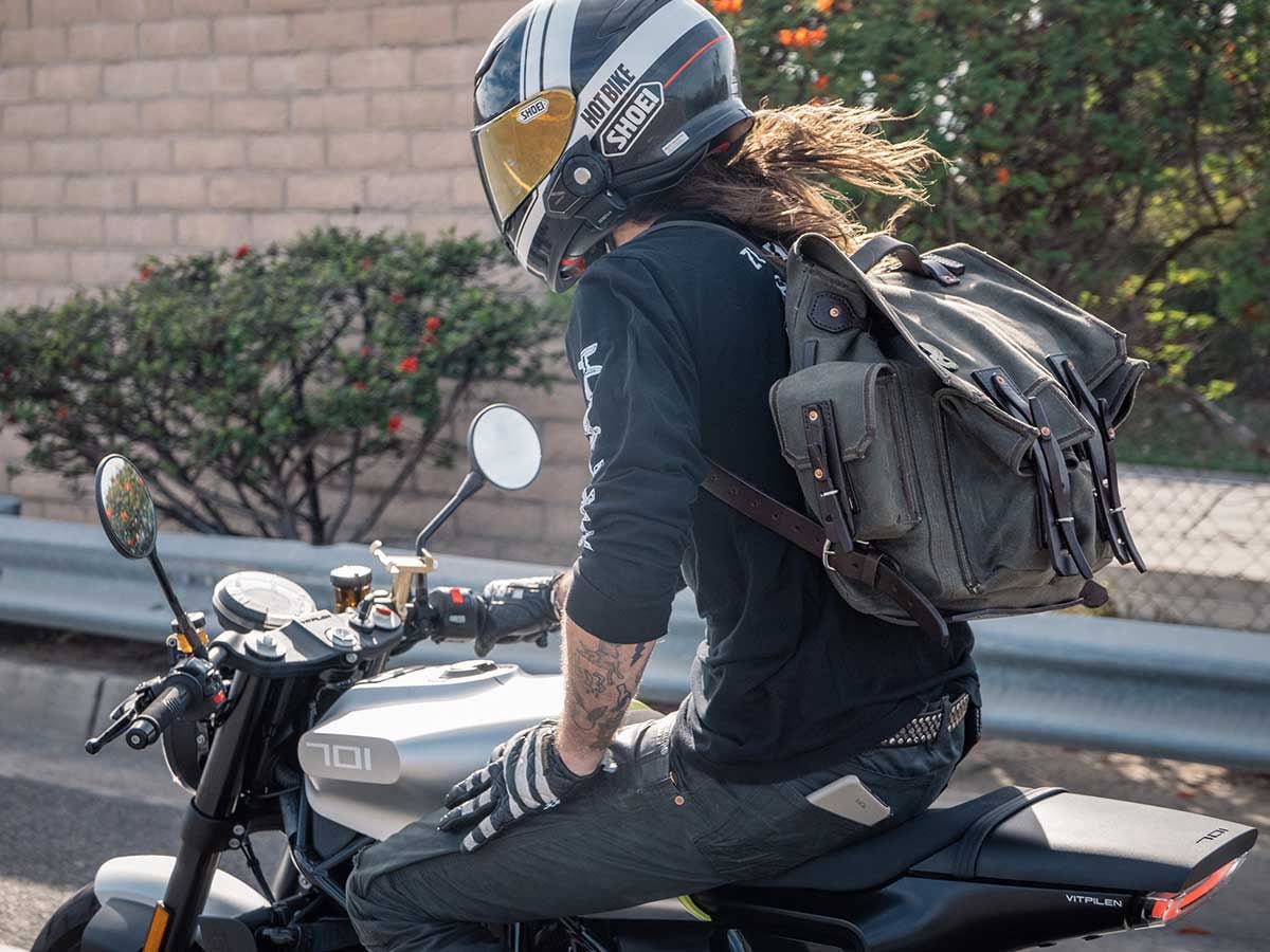 Saddleback Leather 5 Pocket Canvas Backpack Is Tougher Than Nails