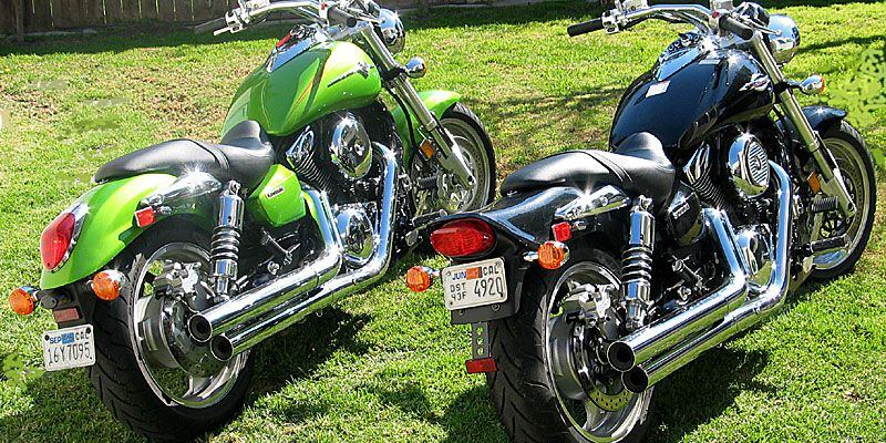 Seeing Double: Kawasaki Mean Streak and Suzuki Marauder 1600