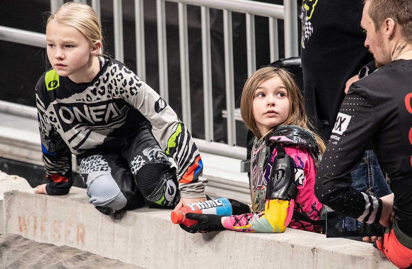 The youth movement takes shape between races.