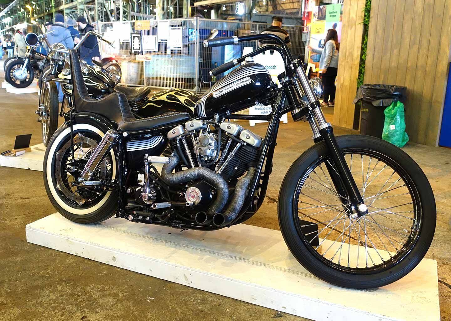 Just a super-clean AMF-era Harley-Davidson.