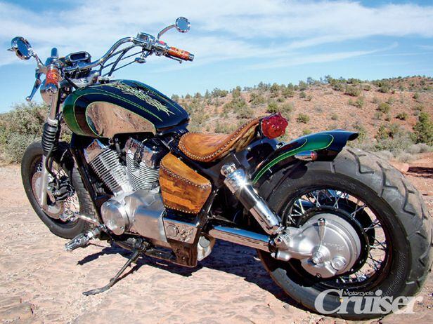 Honda shadow 750 modified deals