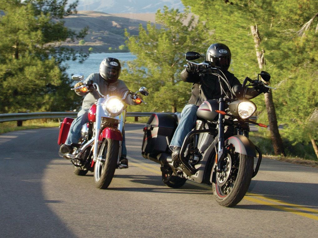 The Road To Funky Town | 2012 Victory Hard-Ball vs. 2012 Harley