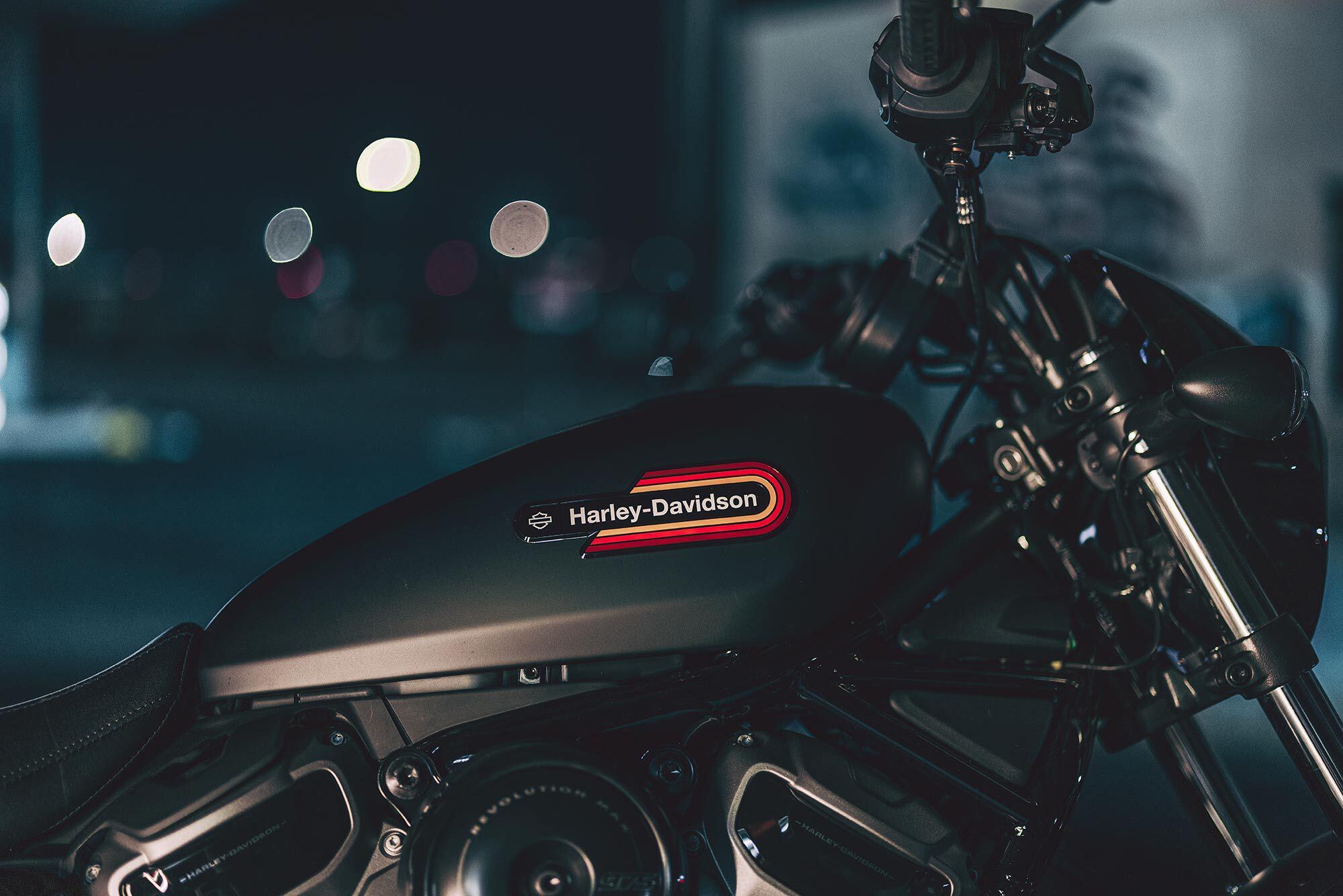 Flashback to a ’70s AMF-era Harley.