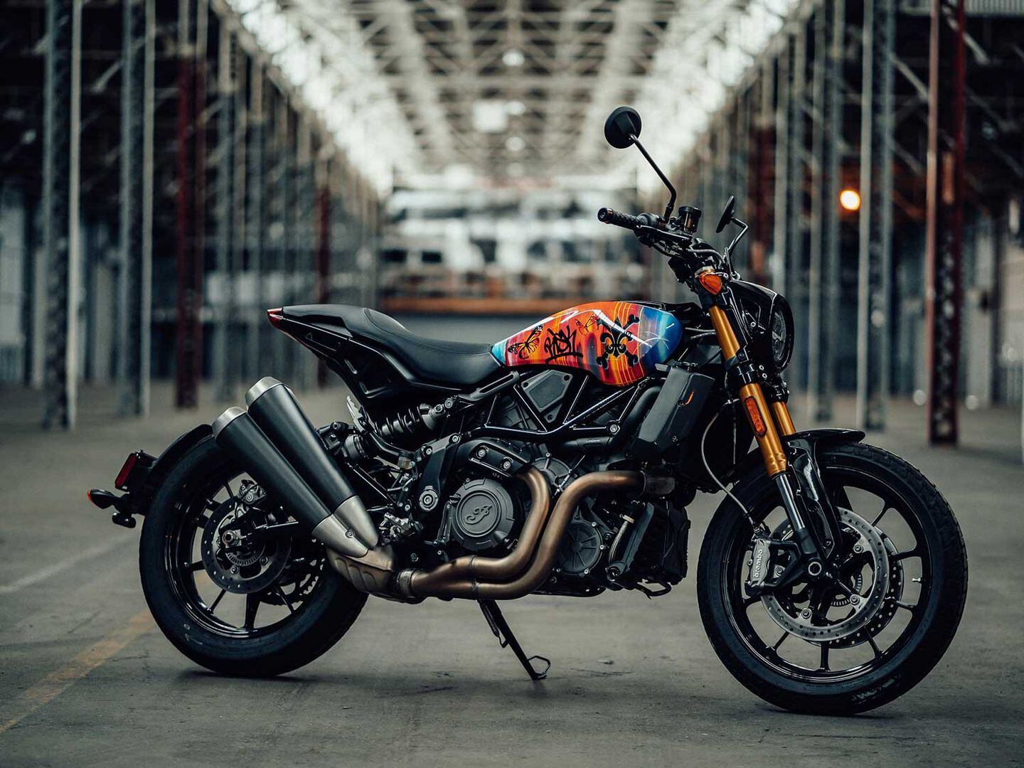 Indian Debuts FTR 1200 Artist Series Covers Motorcycle Cruiser