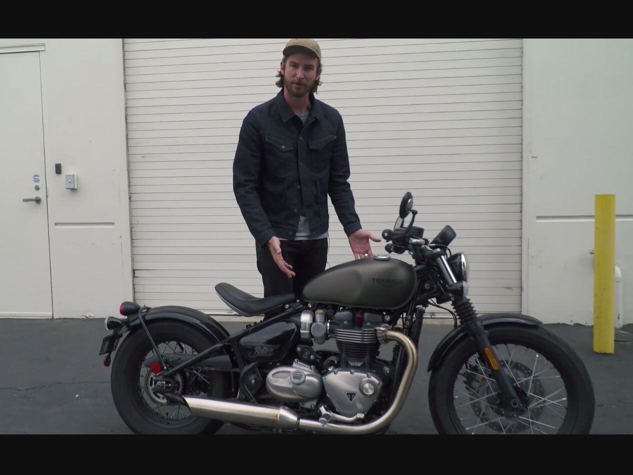 2017 Triumph Bonneville Bobber Pros and Cons Motorcycle Cruiser