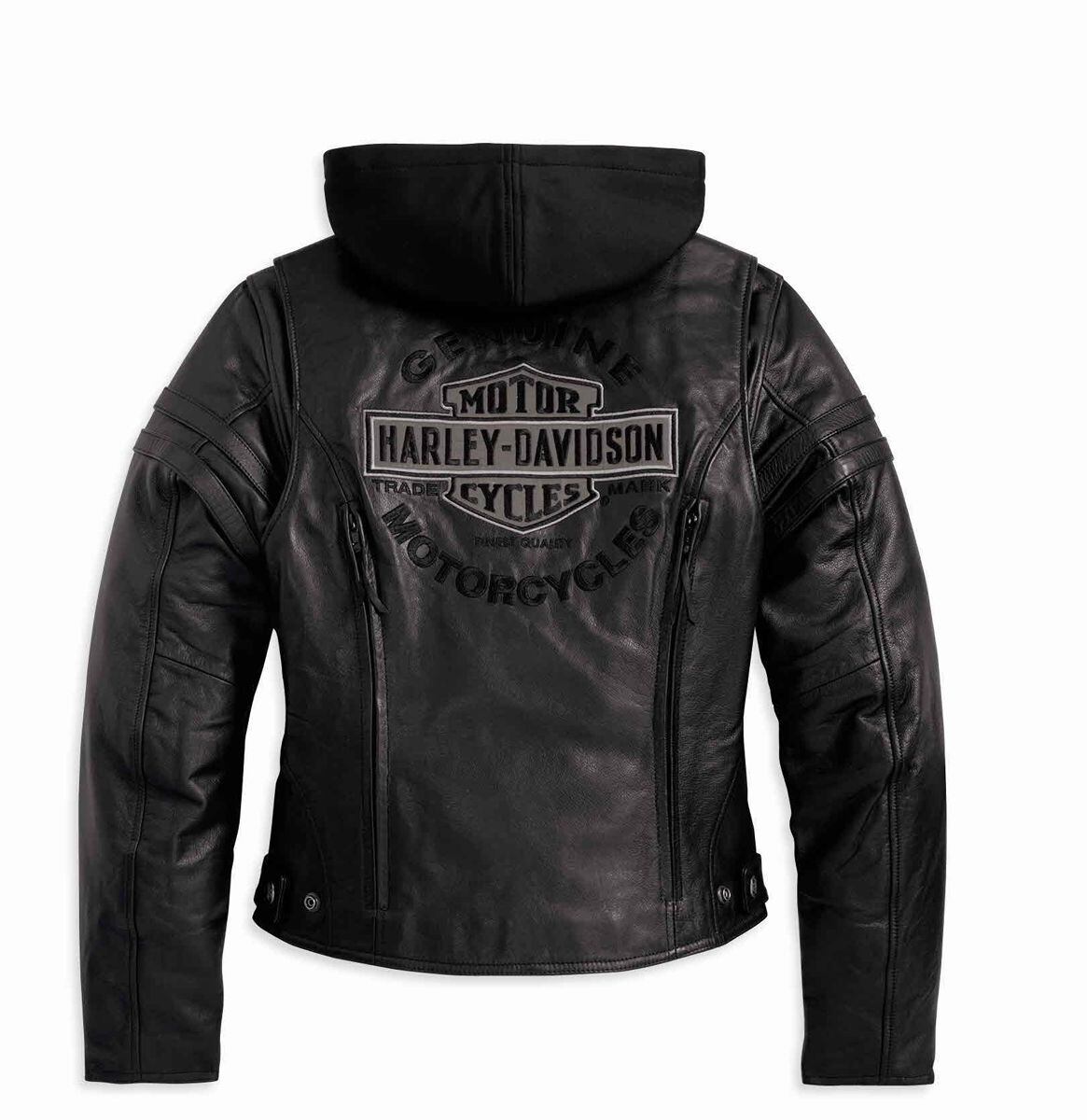 Harley Davidson Women s Miss Enthusiast 3 in 1 Jacket Motorcycle Cruiser
