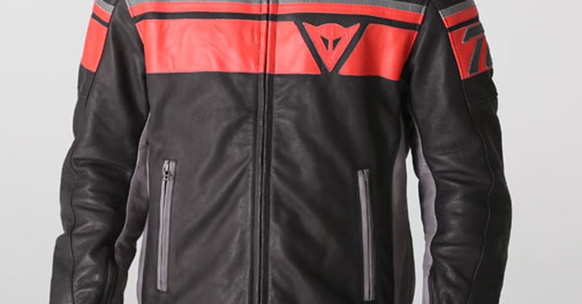 Dainese Blackjack Leather Jacket Motorcycle Cruiser