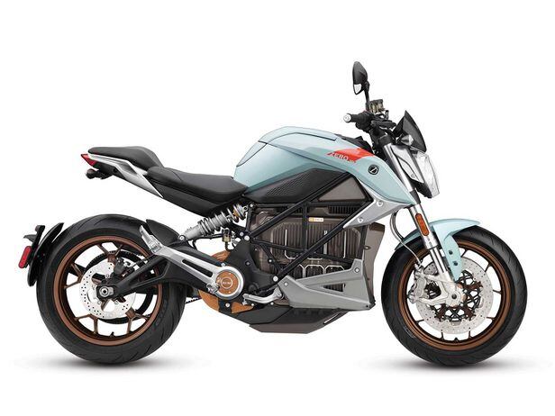 Electric motorbike zero outlet