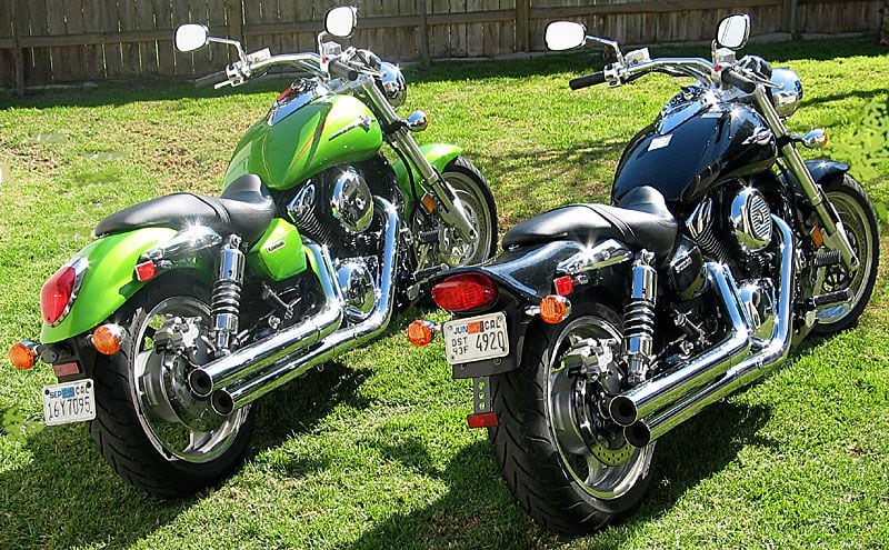Seeing Double: Kawasaki Mean Streak and Suzuki Marauder 1600