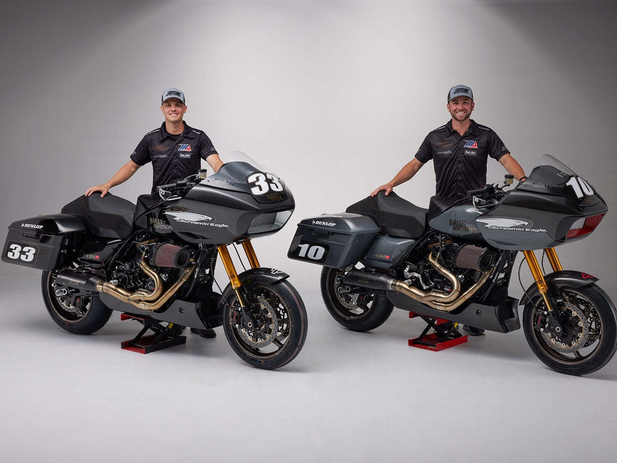 Kyle en Travis Wyman, beide HD-fabrieksrijders, stonden ook allebei op het podium op Road America.