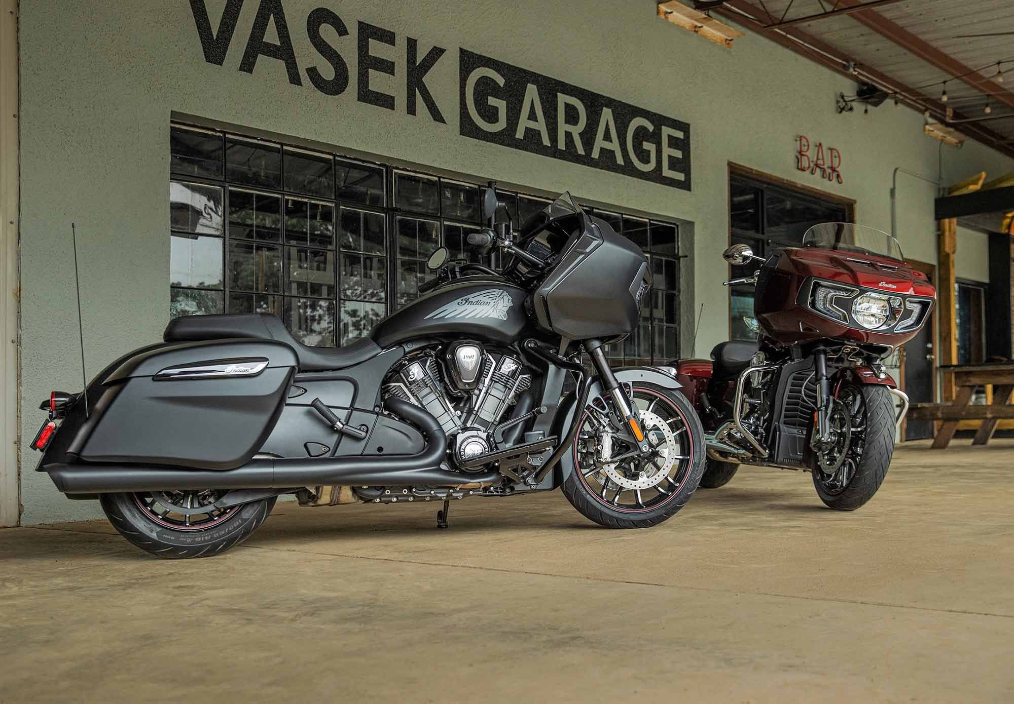 The 2023 Challenger Dark Horse adds Ride Command, Apple CarPlay and GPS to the base model along with Contrast Cut wheels and other details. It retails for $28,999 and goes up to $31,499.