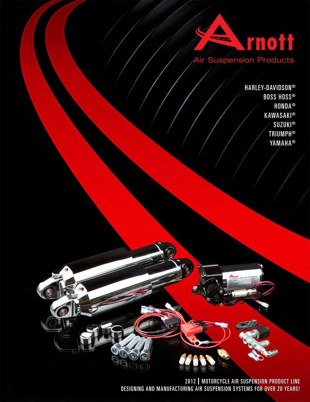 Arnott Releases Fall Motorcycle Catalog Motorcycle Cruiser