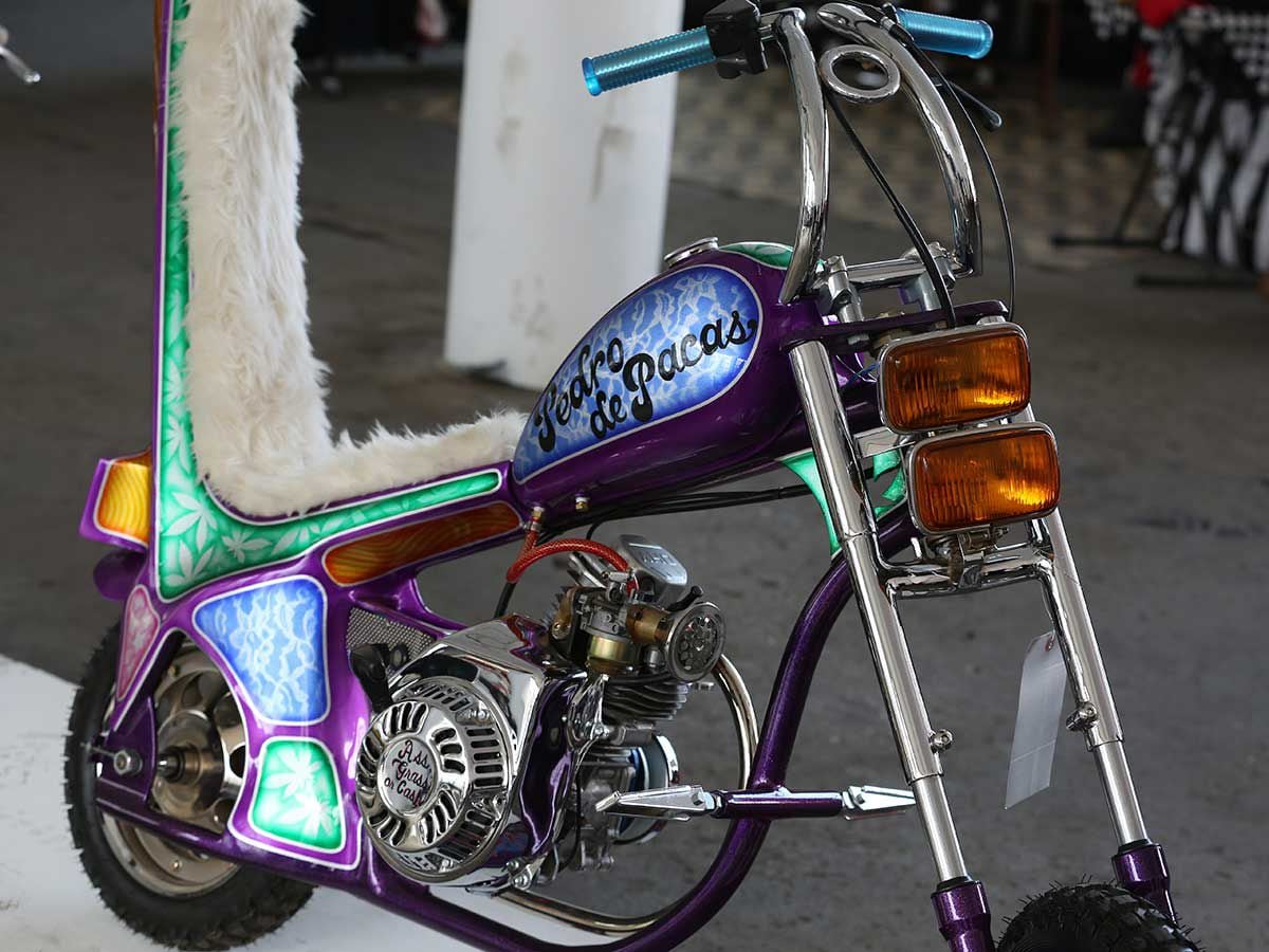 Rich Silva's stoner chopper might be the most work ever put into a pull-start