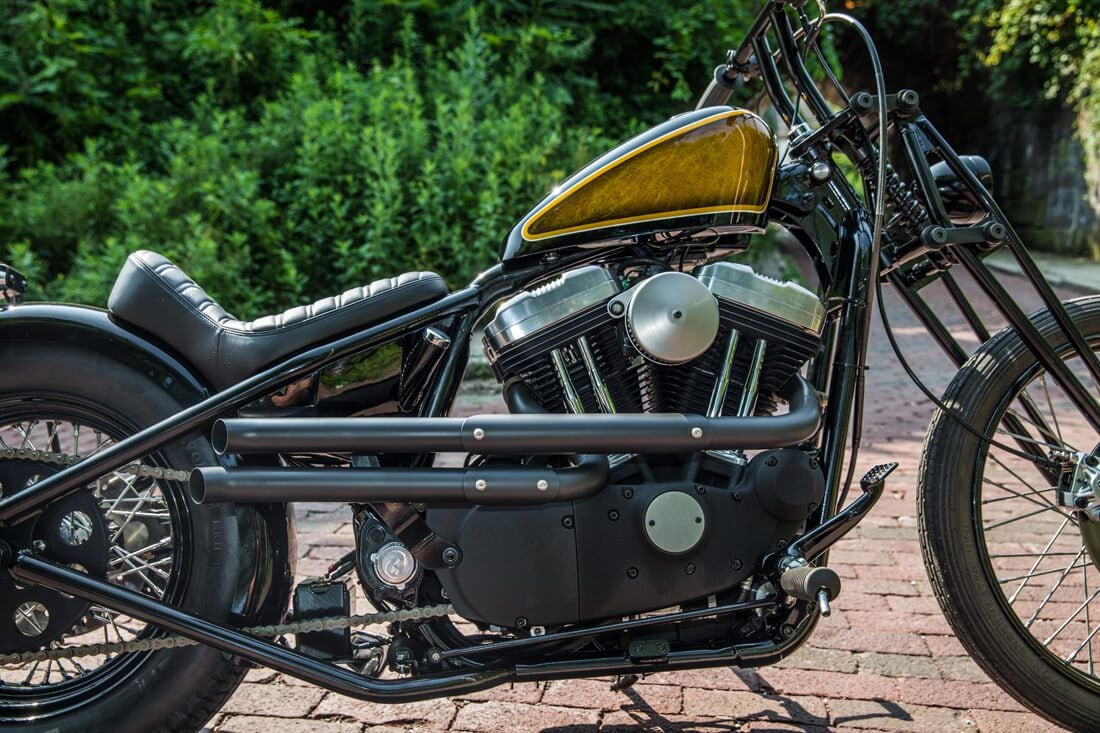 Shotgun Exhaust for Sportsters Motorcycle Cruiser