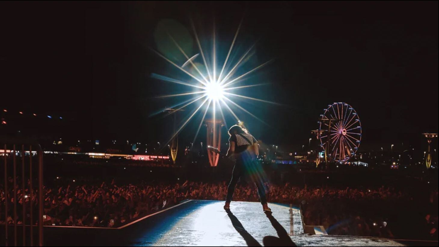 How VIPs might see the musical happenings at Veterans Park.