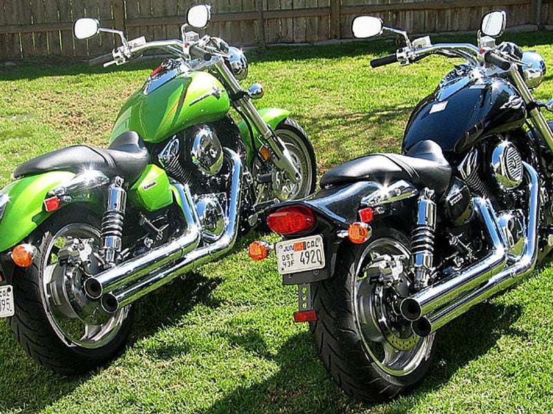 Seeing Double: Kawasaki Mean Streak and Suzuki Marauder 1600
