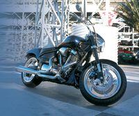 Jeff Pahlegyi s Custom Yamaha Warrior Motorcycle Cruiser