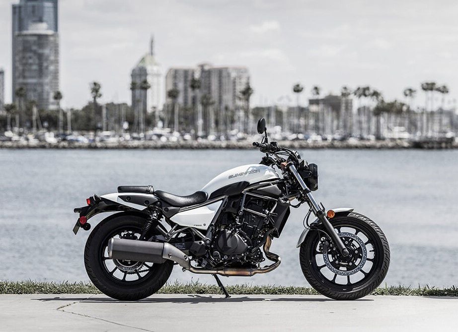 Low, lightweight, and easy to manage, the 2024 Kawasaki Eliminator is tailor-made for new riders or those looking for an easy-handling cruiser.