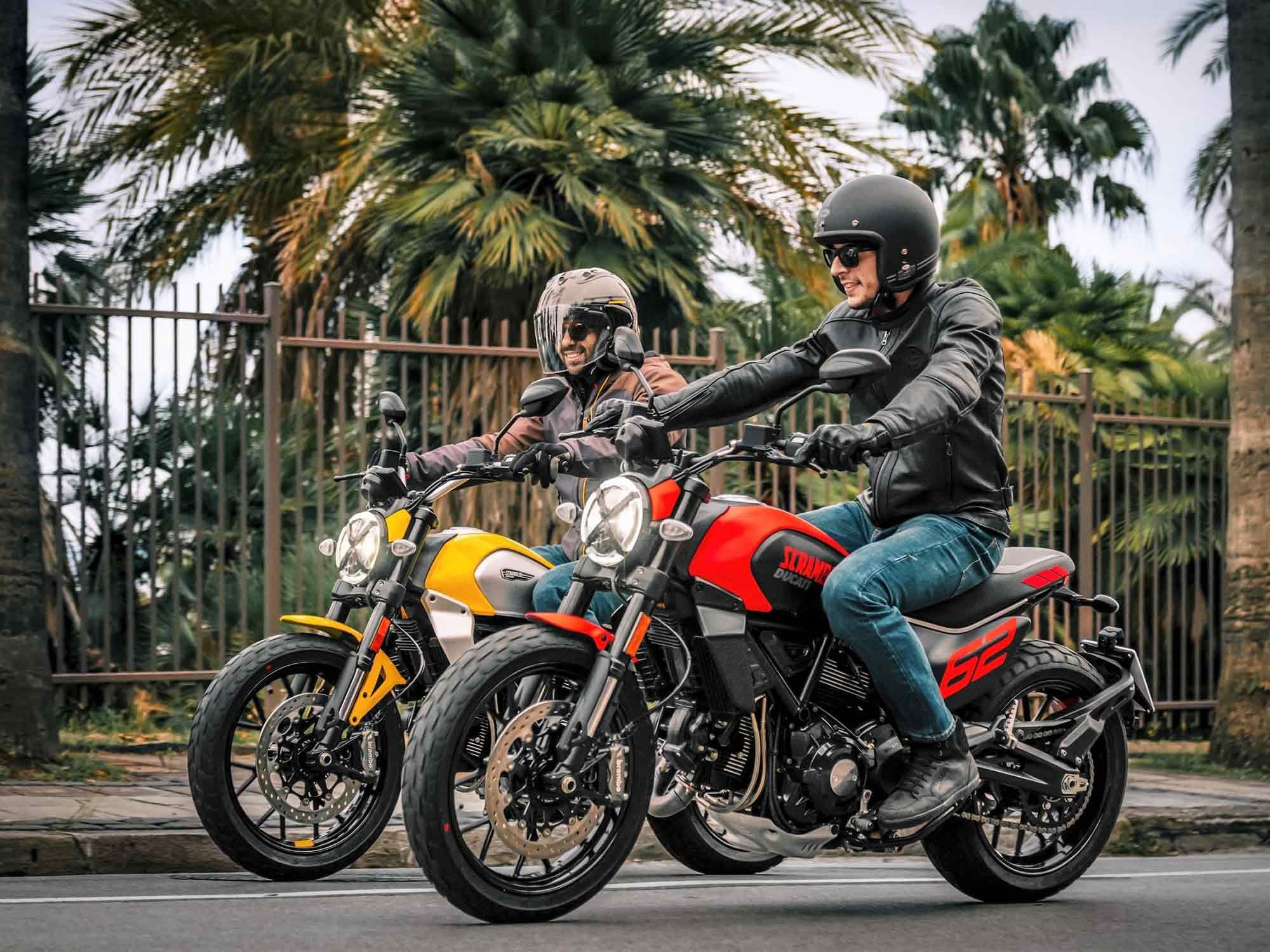 Ducati’s 800cc Scrambler family gets a series of substantial updates for the 2023 model year.