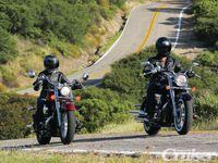 Classic Eights Honda Shadow Aero vs. Suzuki C50T Classic Motorcycle Cruiser